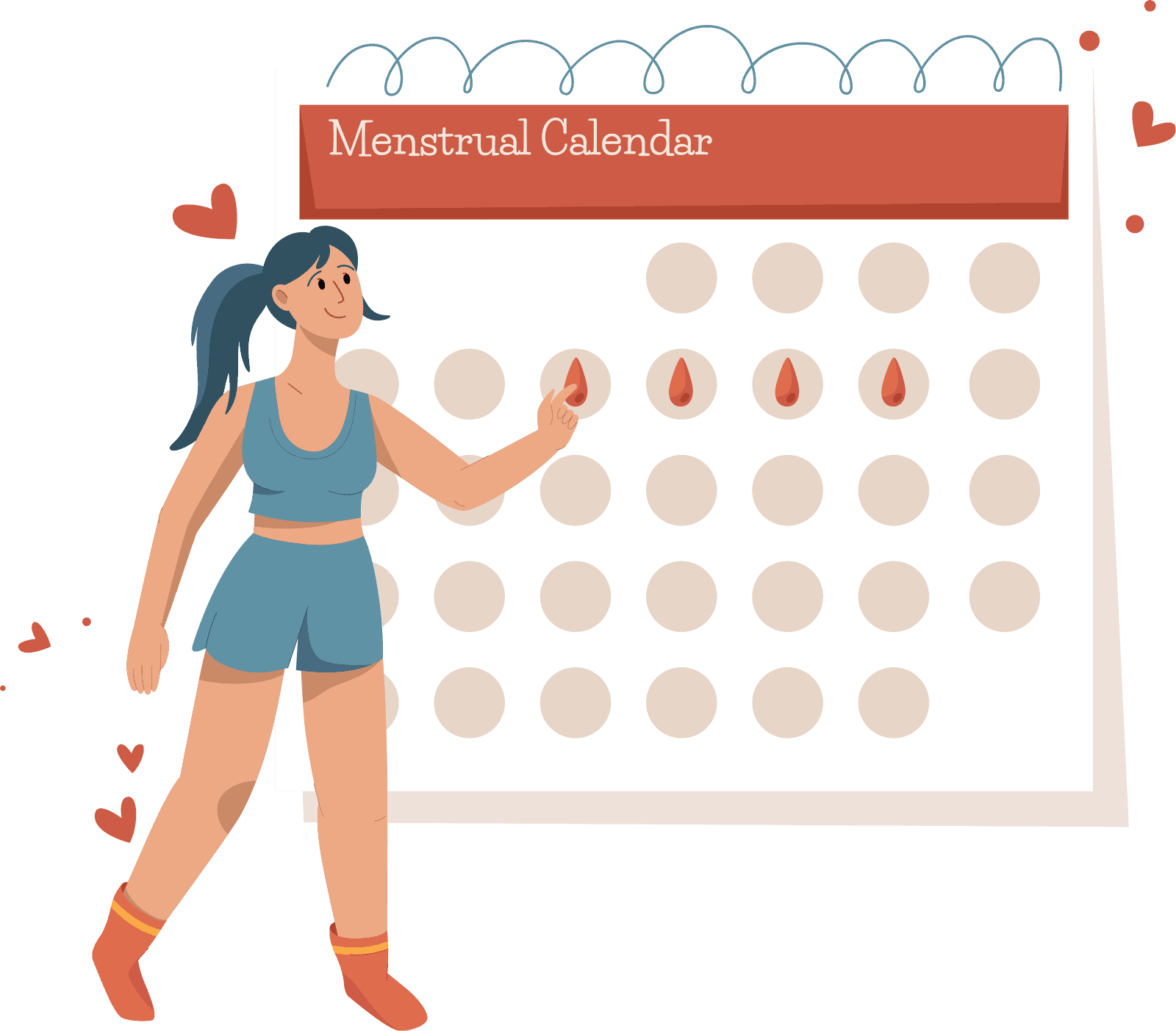 Pregnancy Test Calculator calculator illustration